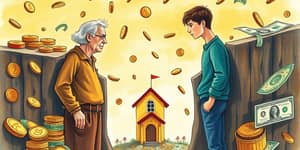 La brecha generacional en la riqueza: Un desafío creciente