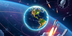 La economía espacial: Nuevas fronteras de inversión