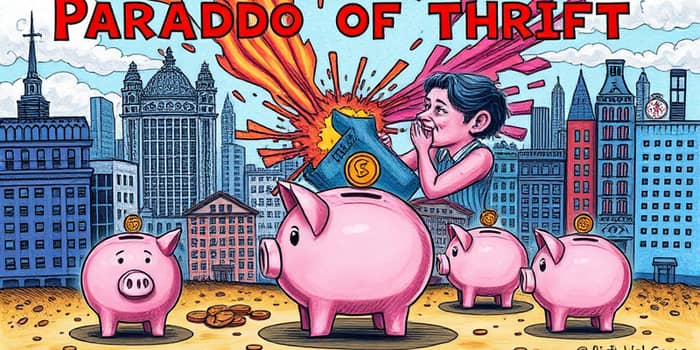 La Paradoja del Ahorro: Cuando Guardar es Malo para la Economía