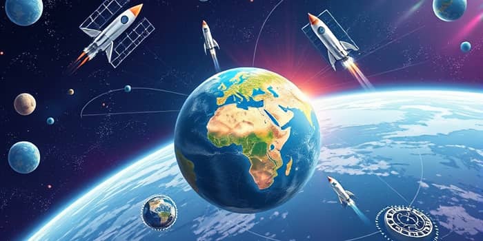 El impacto de la tecnología espacial en la economía terrestre